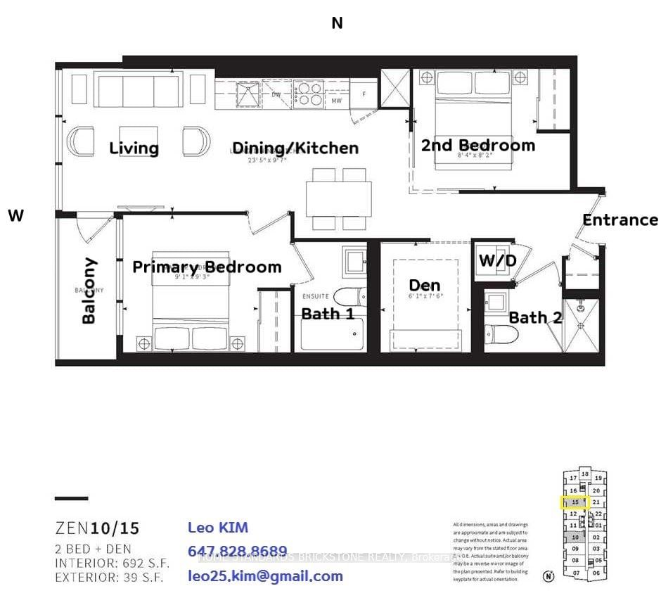 19 Western Battery Rd W, unit 3215 for rent