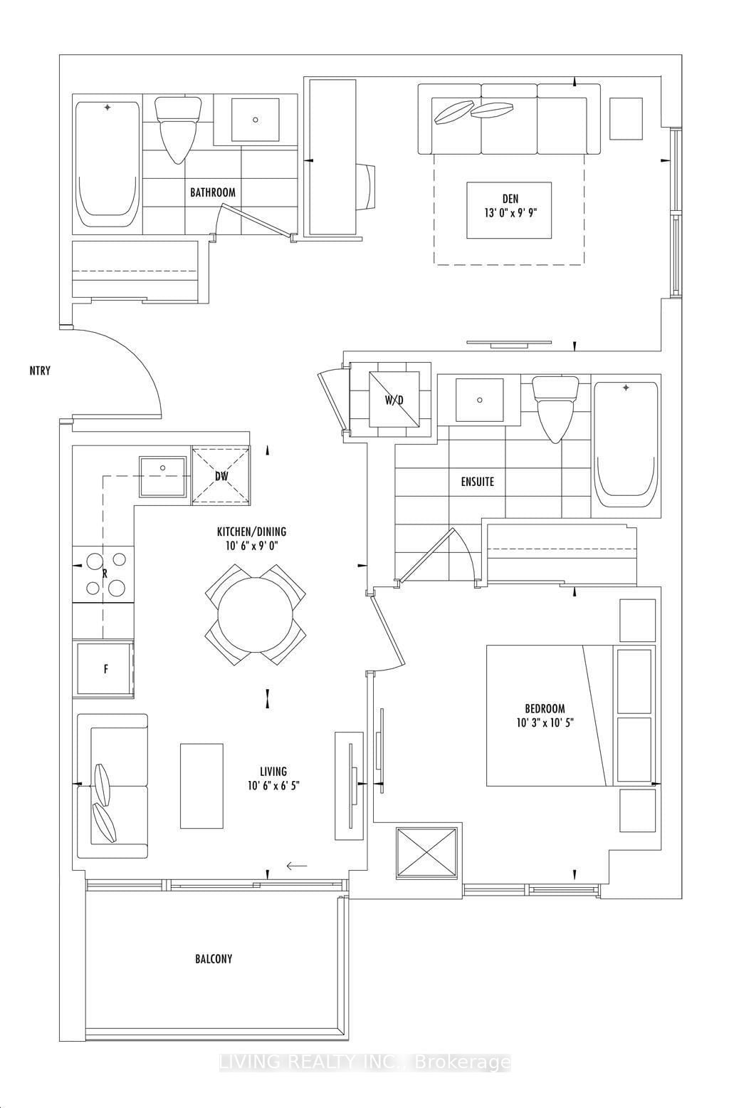 219 Dundas St E, unit 1012 for rent