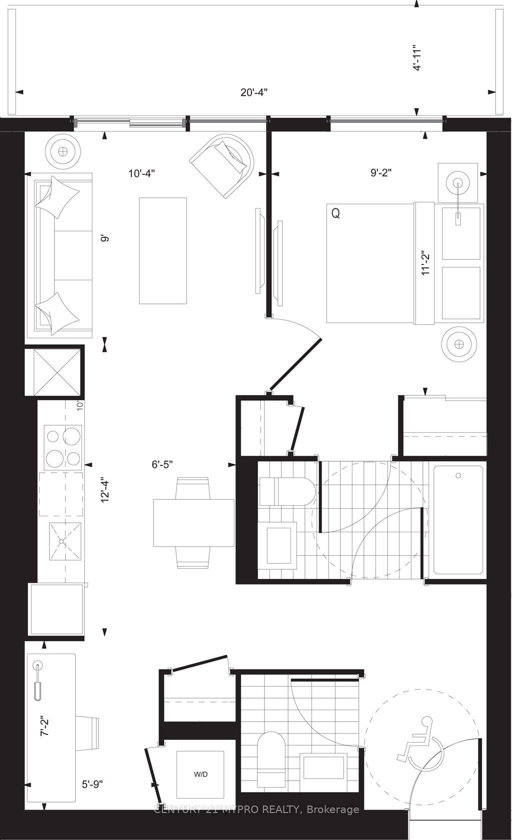 39 Roehampton Ave, unit 1501 for rent