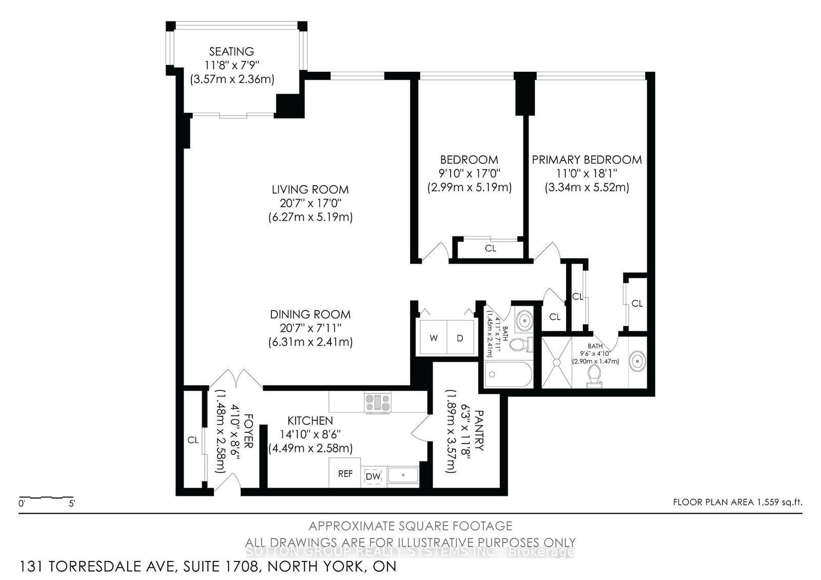 131 Torresdale Ave, unit 1708 for sale