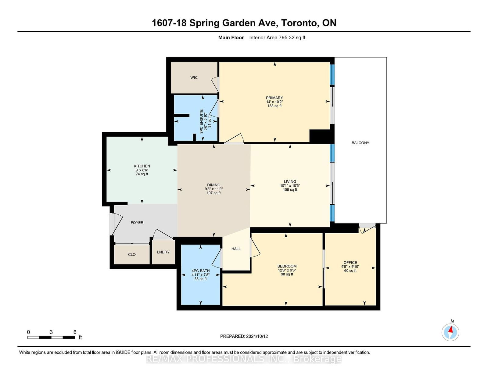 18 Spring Garden Ave, unit 1607 for sale