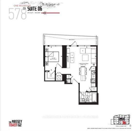 197 Yonge St, unit 5906 for rent