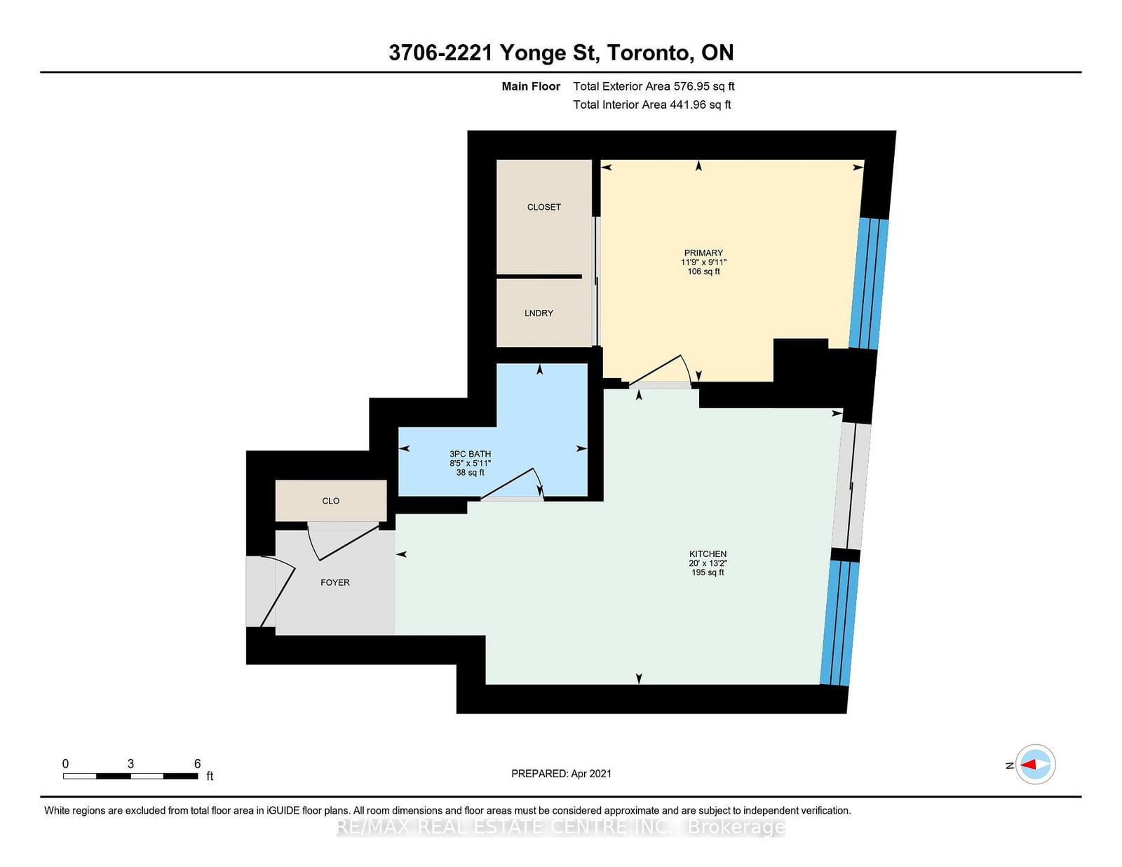 2221 Yonge St, unit 3506 for rent