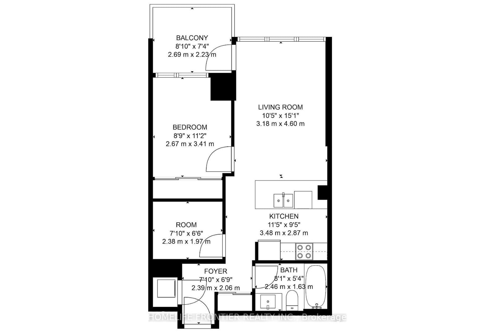 25 Town Centre Crt N, unit 2211 for rent