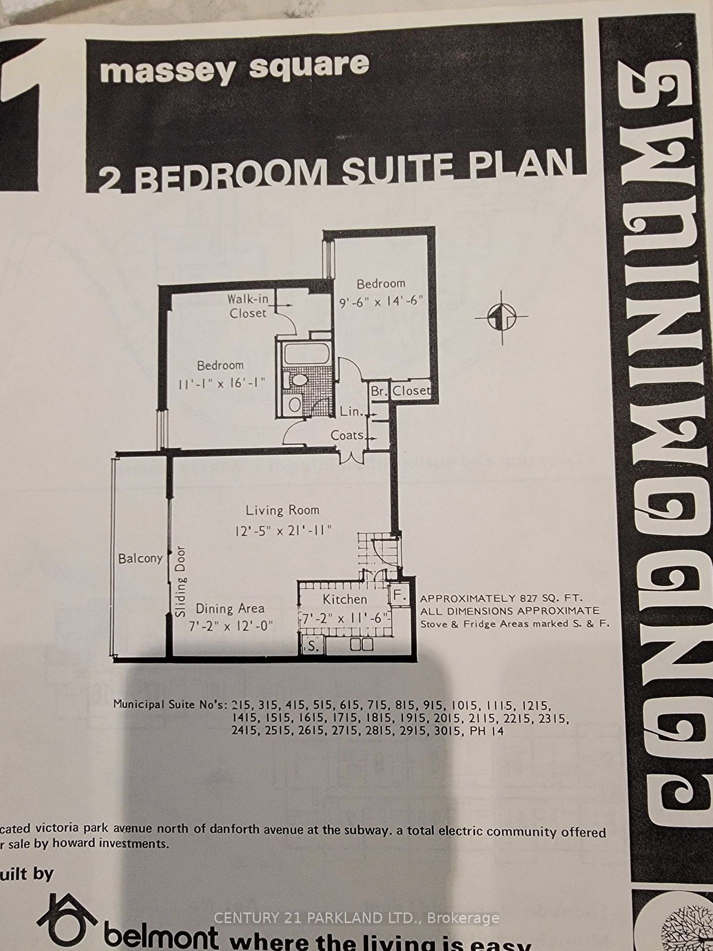 1 Massey Sq, unit 3015 for sale