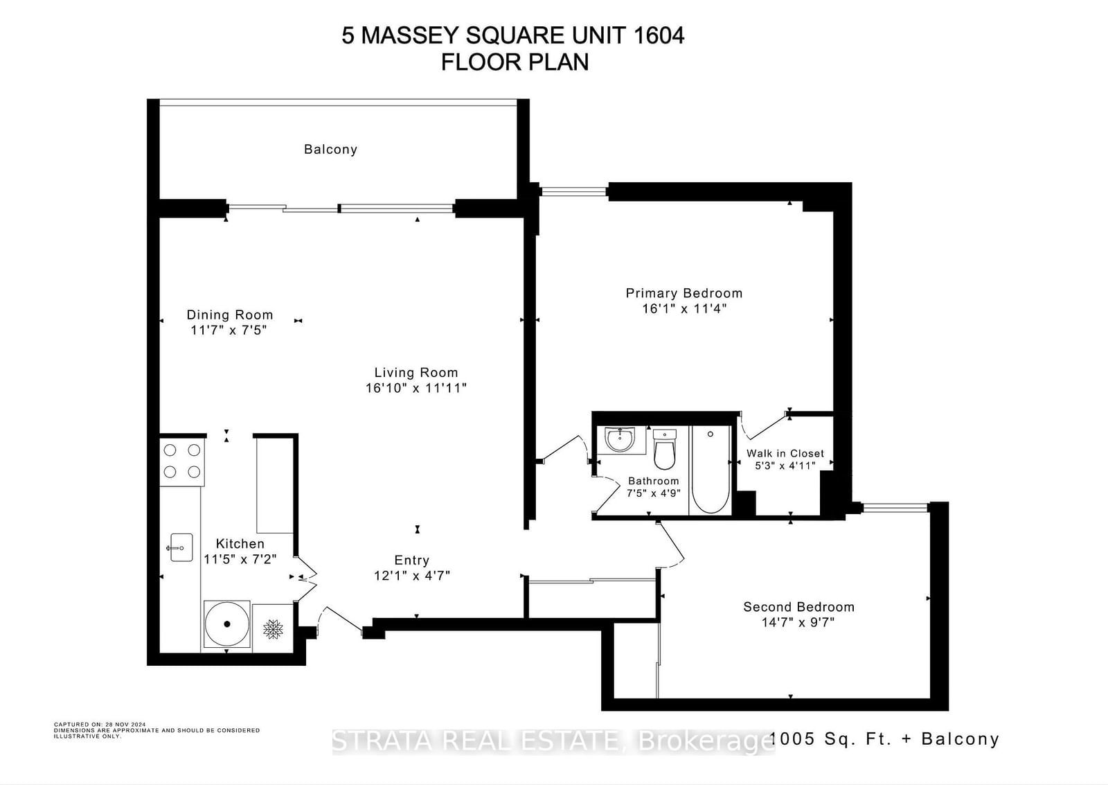 5 Massey Sq, unit 1604 for sale