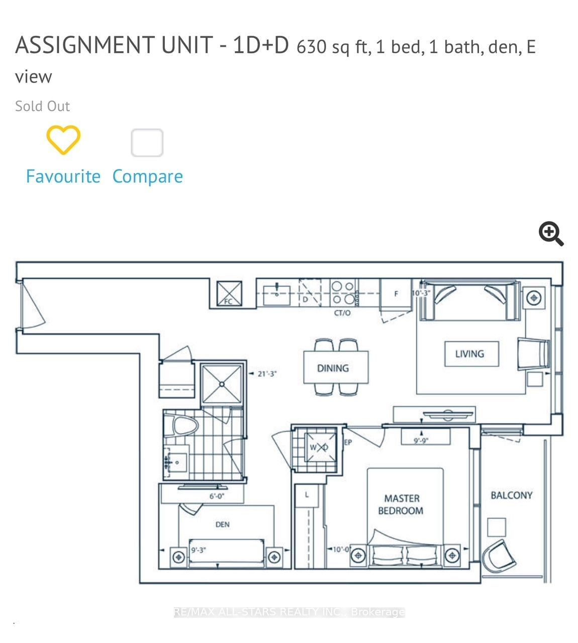 225 Village Green Sq, unit 1601 for rent