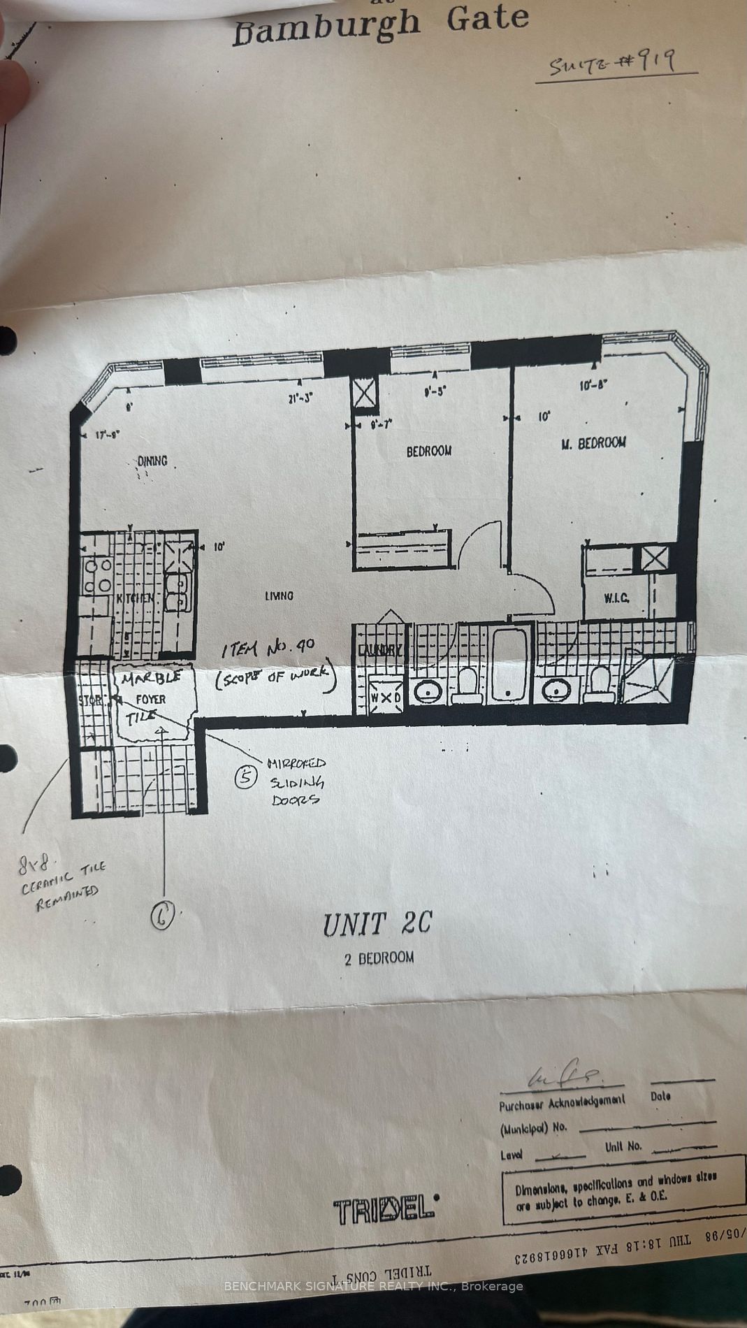 1883 Mcnicoll Ave, unit 919 for sale