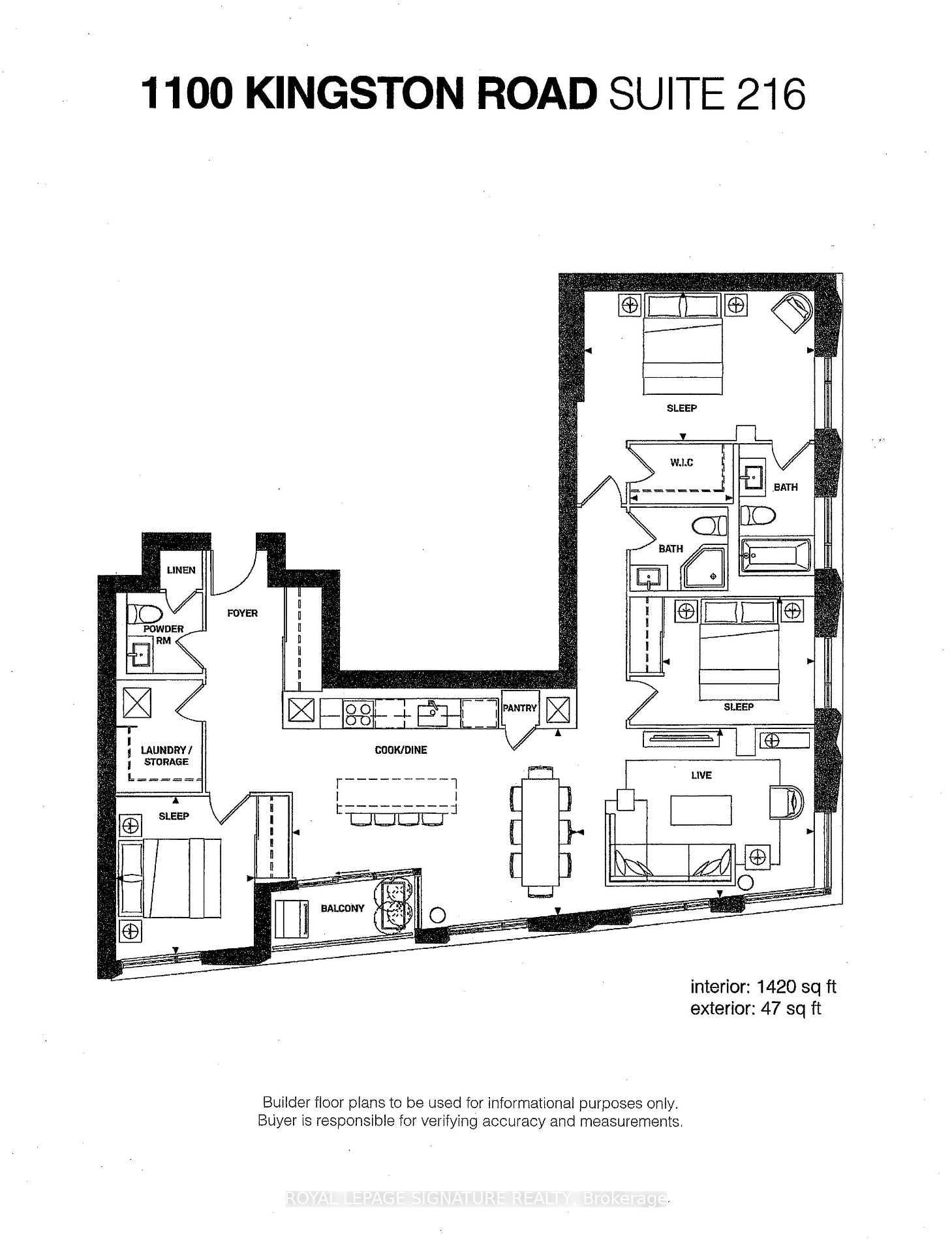 1100 Kingston Rd, unit 216 for sale