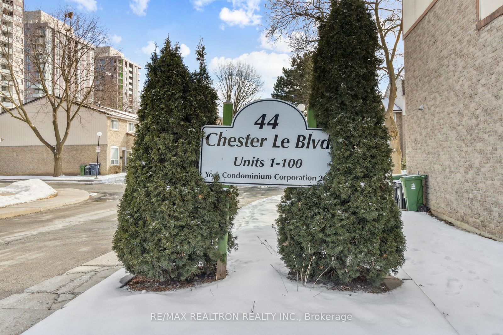 44 Chester Le Boulevard Townhomes, Scarborough, Toronto