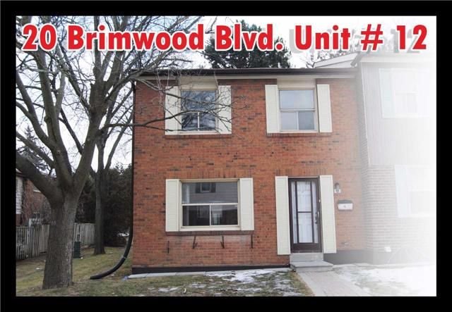 20 Brimwood Blvd, unit 12 for rent - image #1