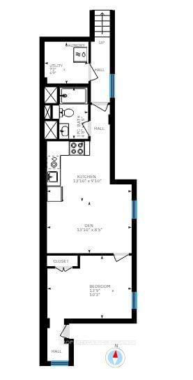 8 First Ave, unit lower for rent