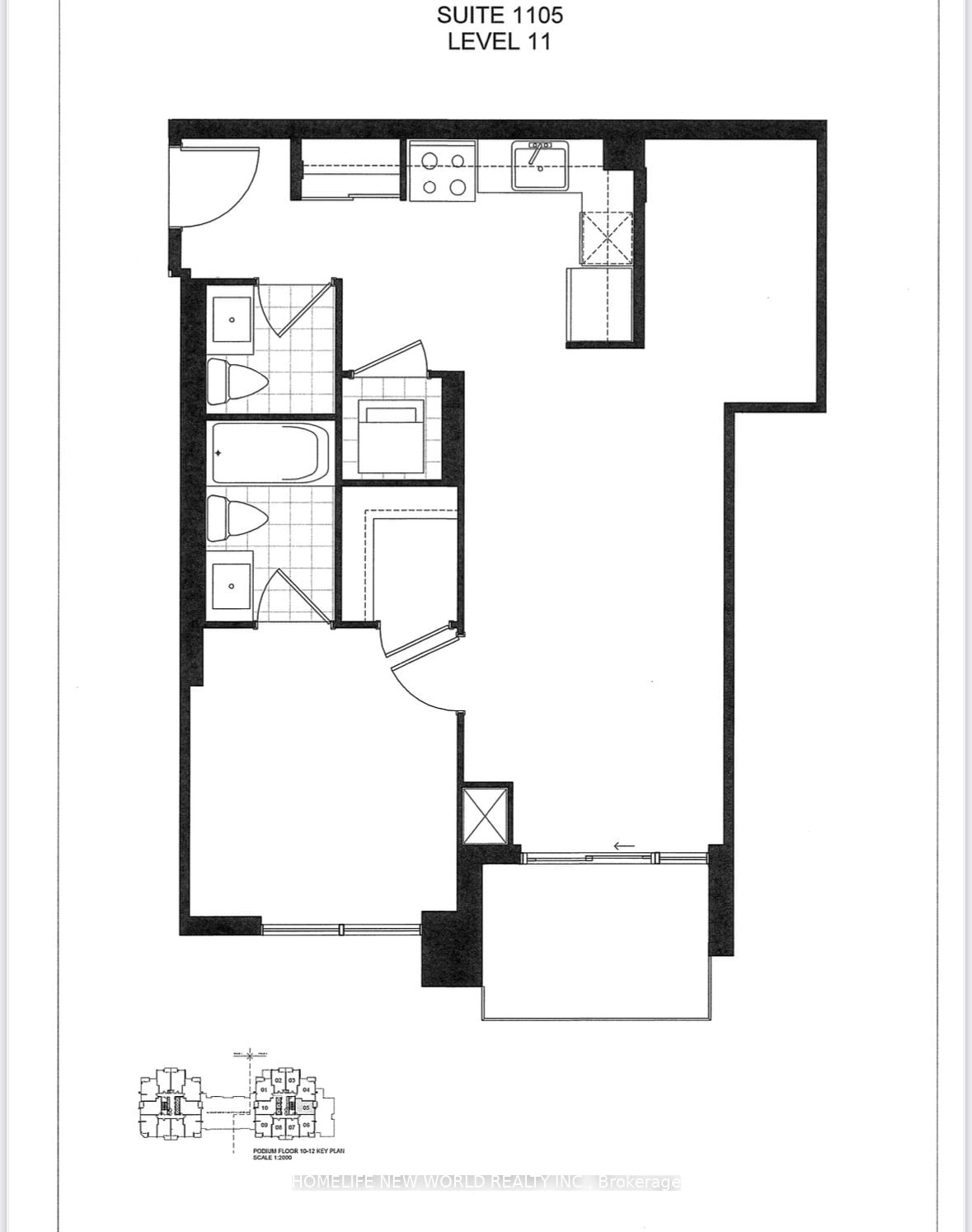 20 MEADOWGLEN Pl, unit 1105 for sale