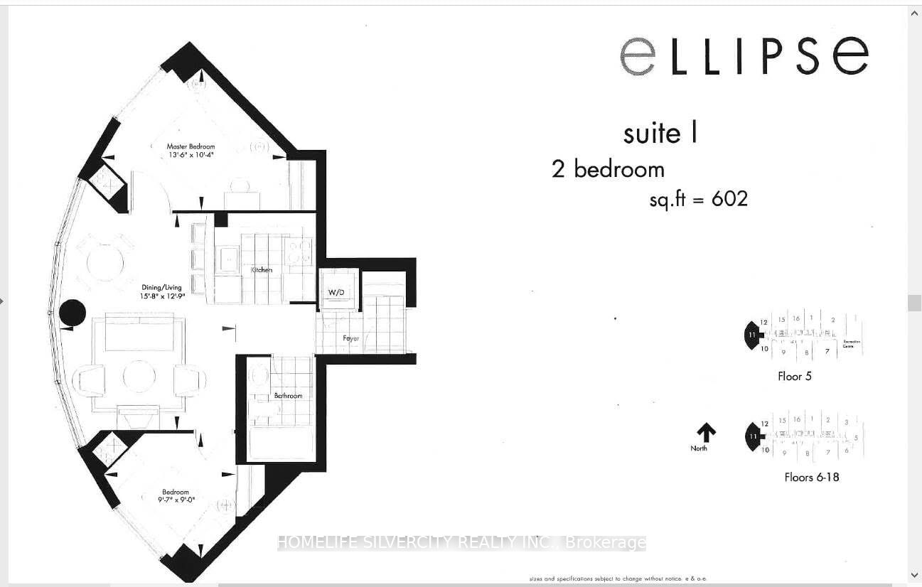 36 Lee Centre Dr, unit 1611 for rent