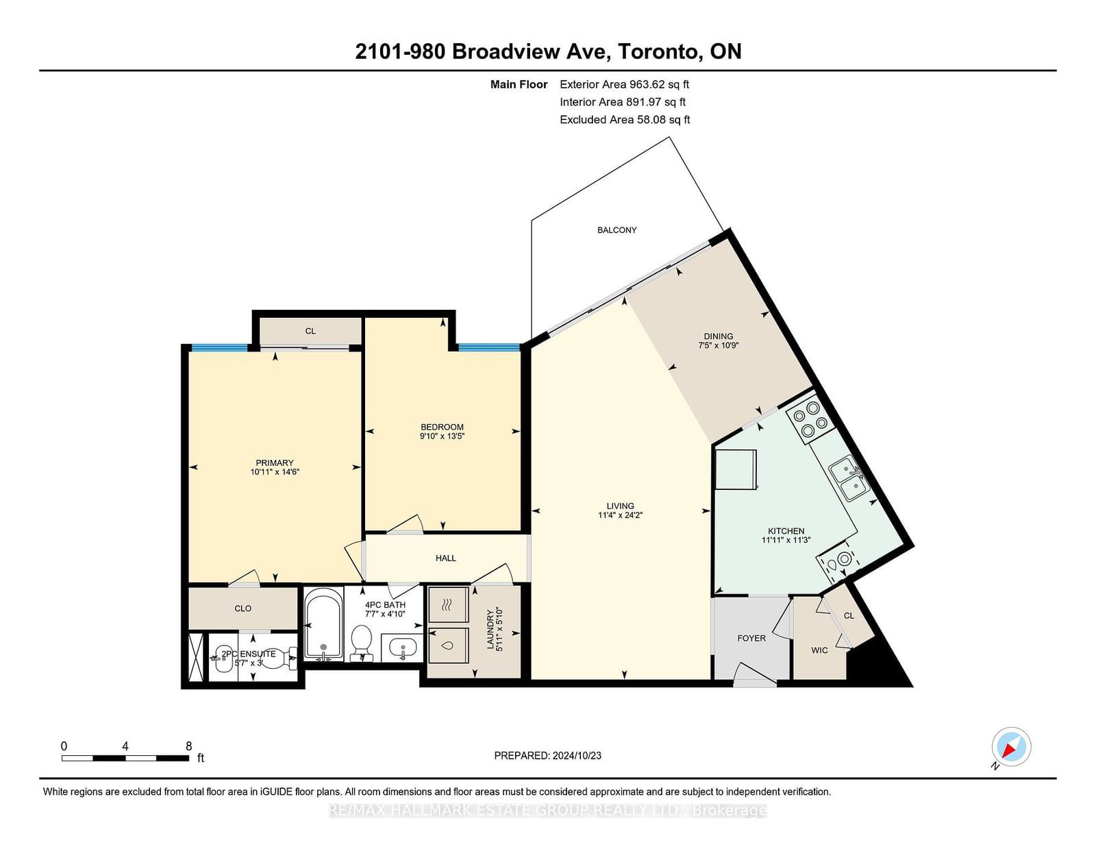 980 Broadview Ave, unit 2101 for sale