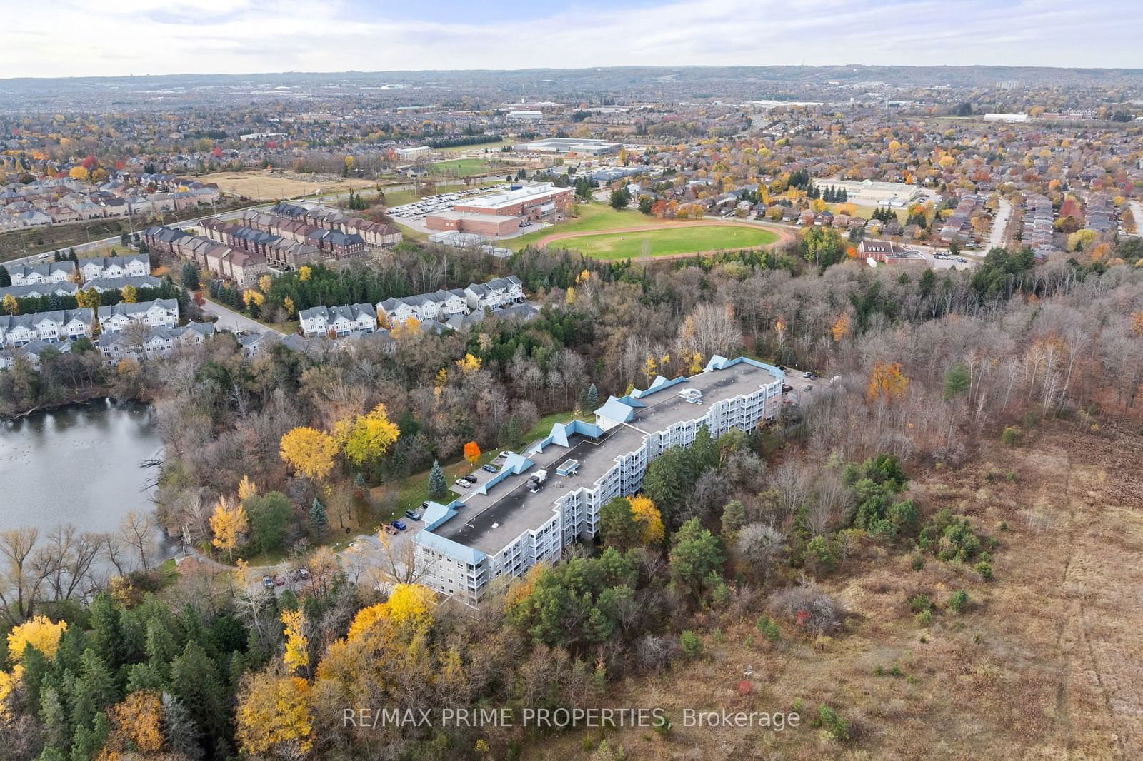 Reflections on Bogart Pond Condos, Newmarket, Toronto