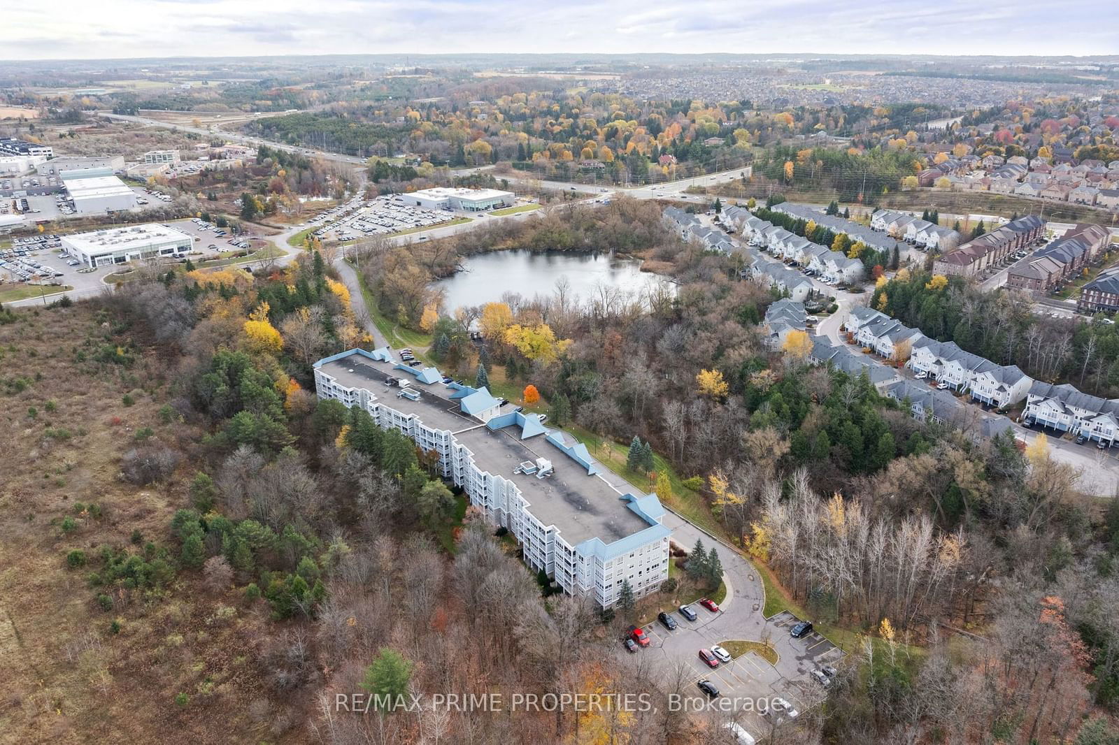 Reflections on Bogart Pond Condos, Newmarket, Toronto