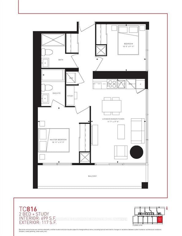 898 Portage Pkwy, unit 2203 for rent