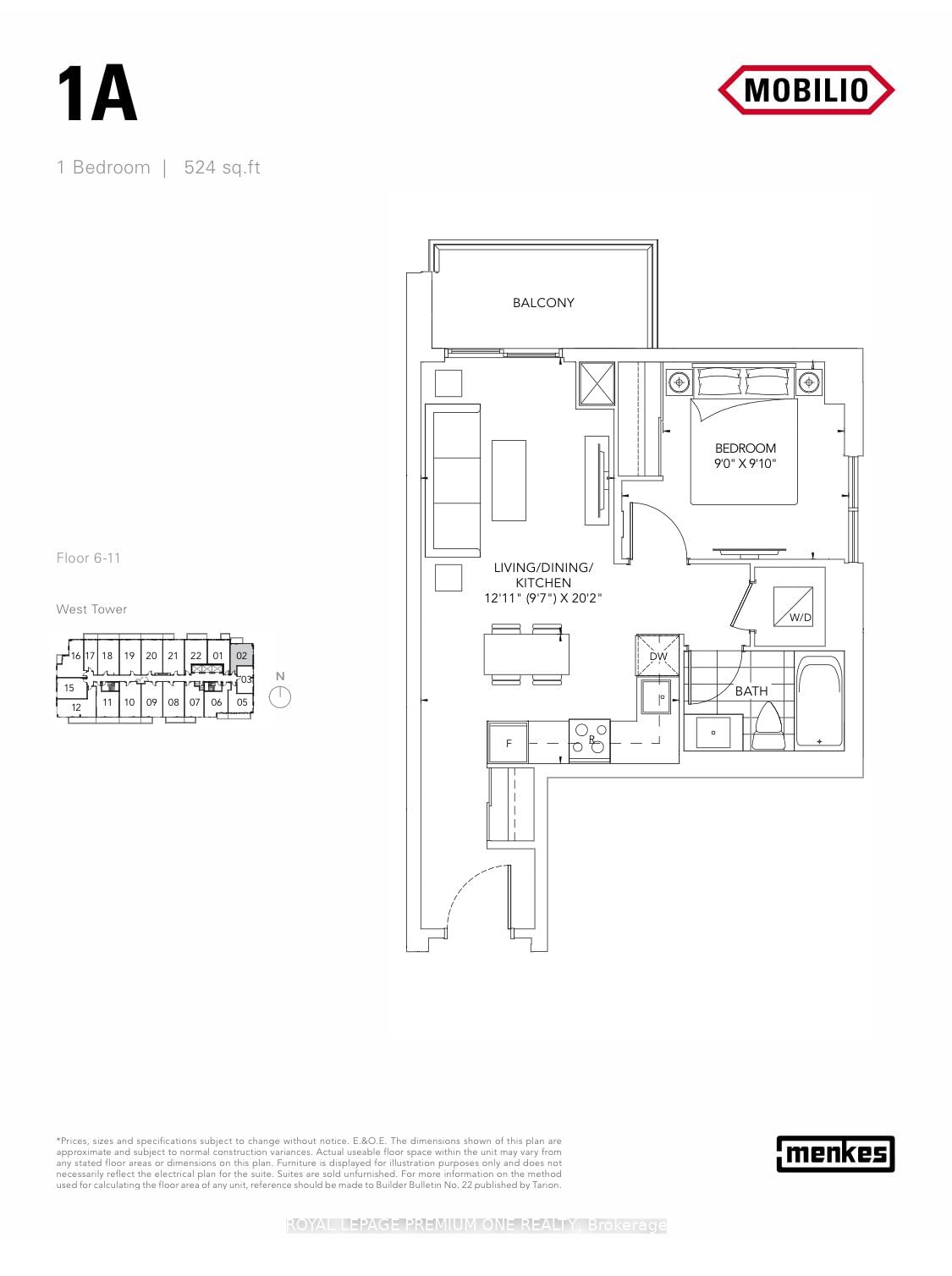 10 Honeycrisp Cres, unit 602 for rent