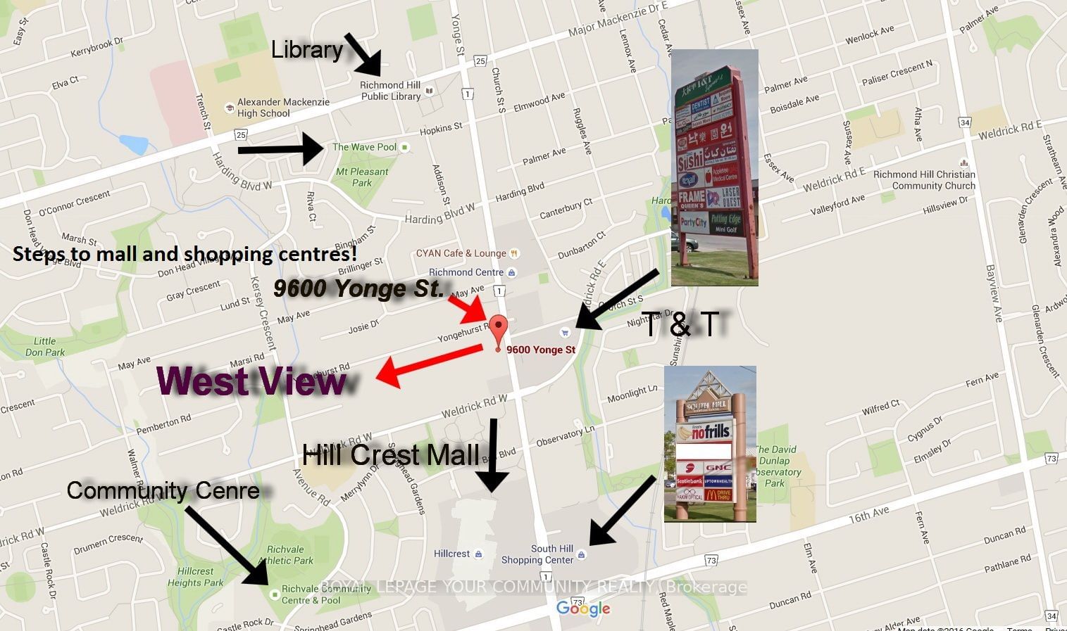 9600 Yonge St, unit 515B for rent