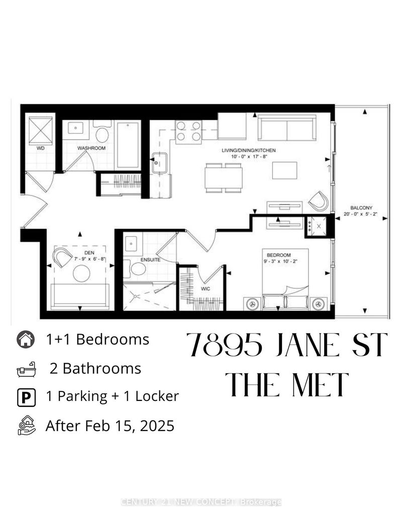 7895 Jane St, unit 3502 for rent