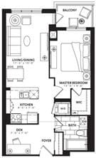 9582 Markham Rd, unit 1215 for rent