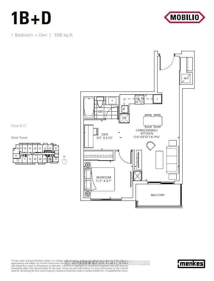 10 Honeycrisp Cres, unit 1006 for rent