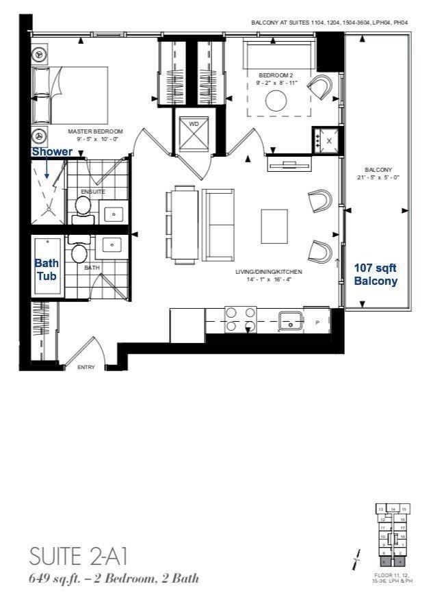 7895 Jane St, unit 3304 for rent in Vaughan Metropolitan Centre - image #1