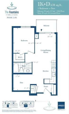 85 North Park Rd, unit 708 for rent - image #2