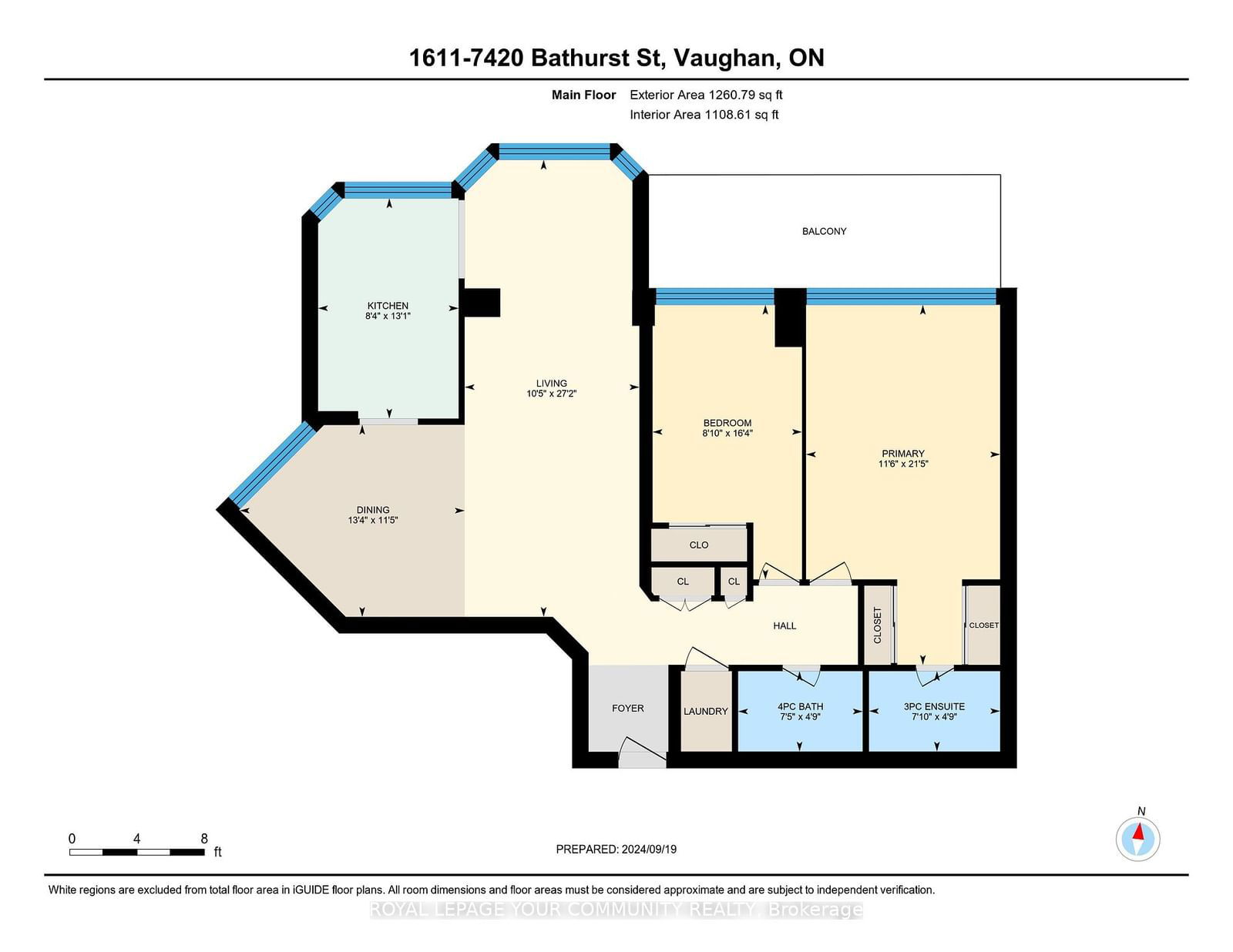 7420 Bathurst St N, unit 1611 for sale