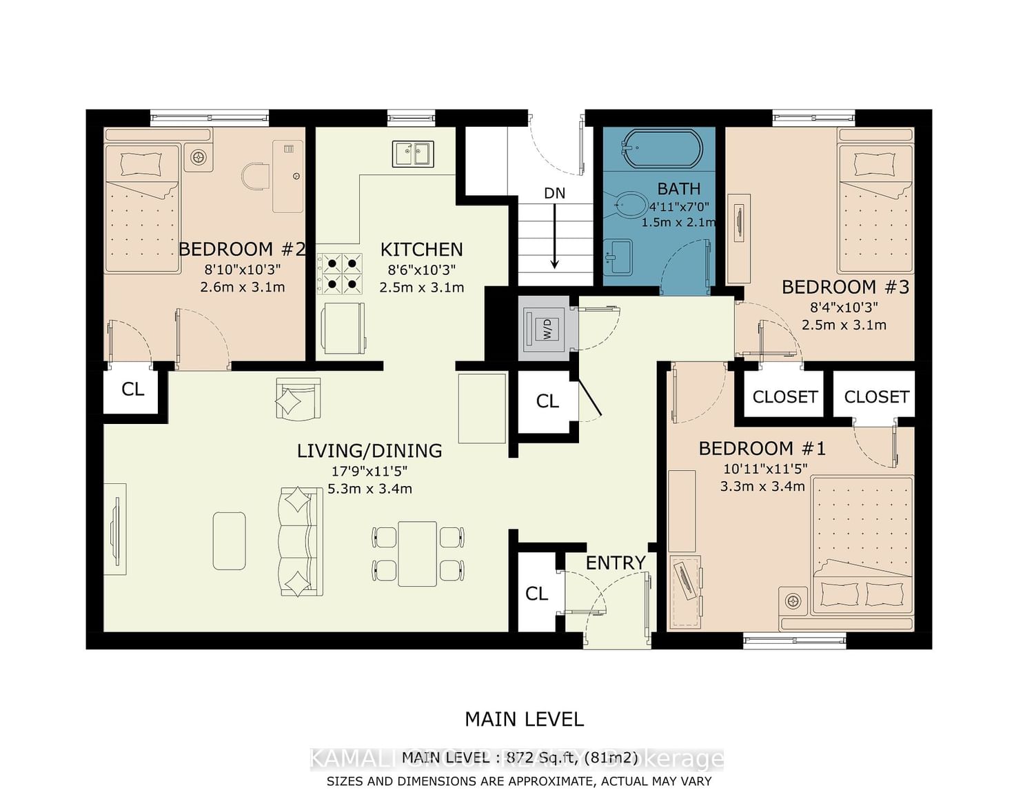 188 St Vincent St, unit basement for rent