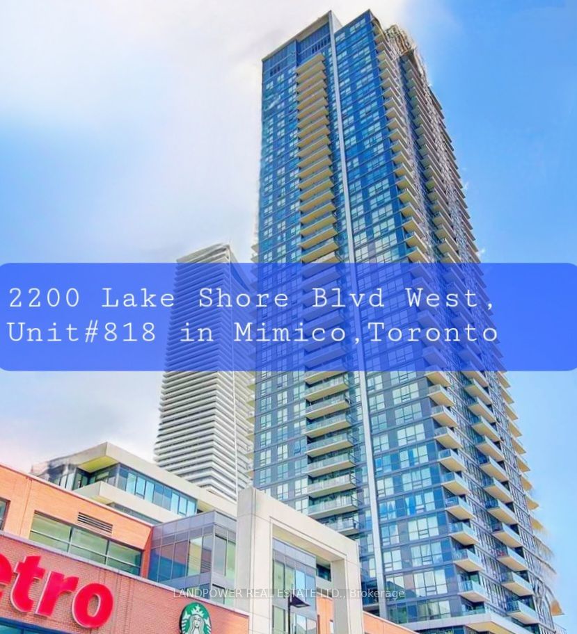 2200 Lake Shore Blvd W, unit 818 for sale