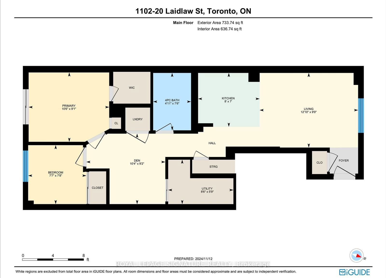 20 Laidlaw St, unit 1102 for rent