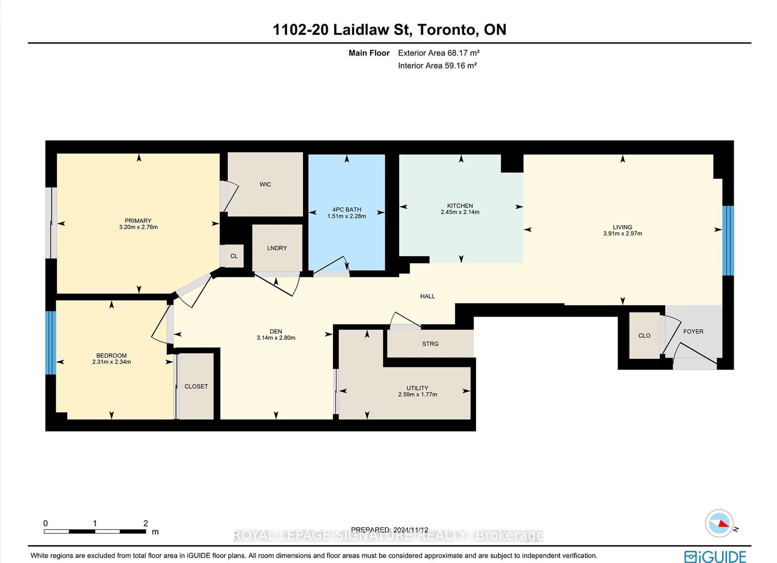 20 Laidlaw St, unit 1102 for rent