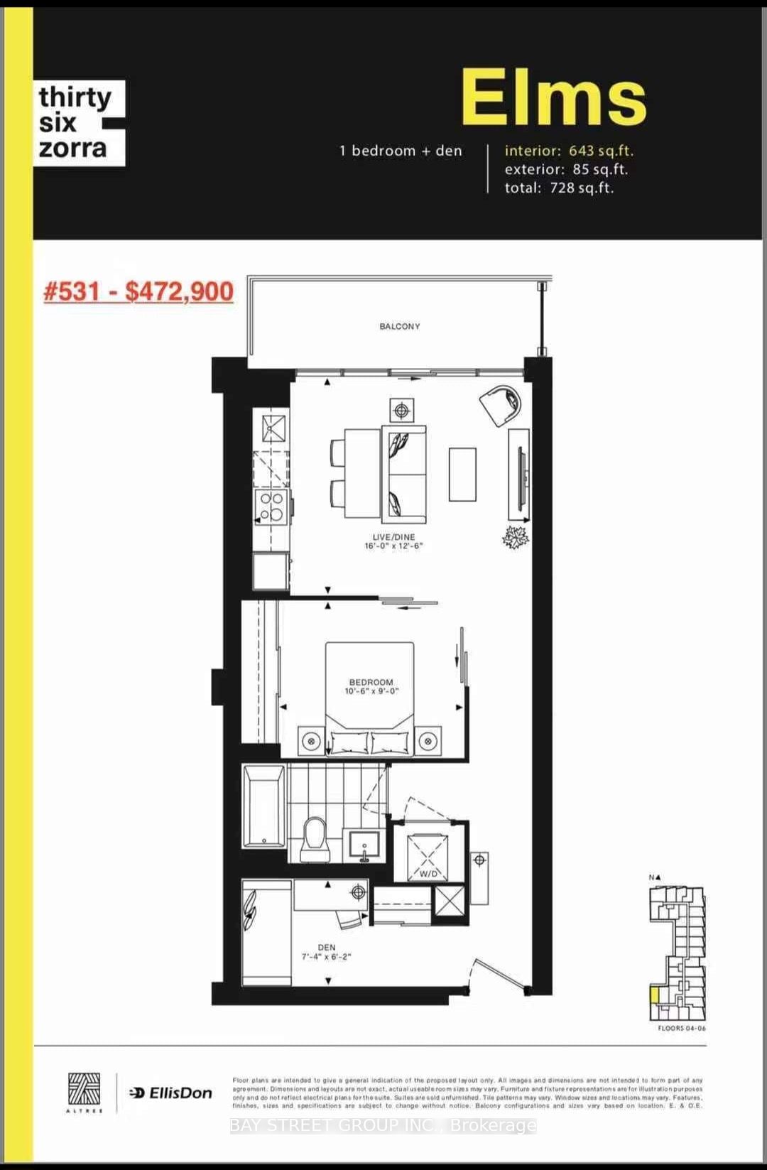 36 zorra St, unit 531 for rent