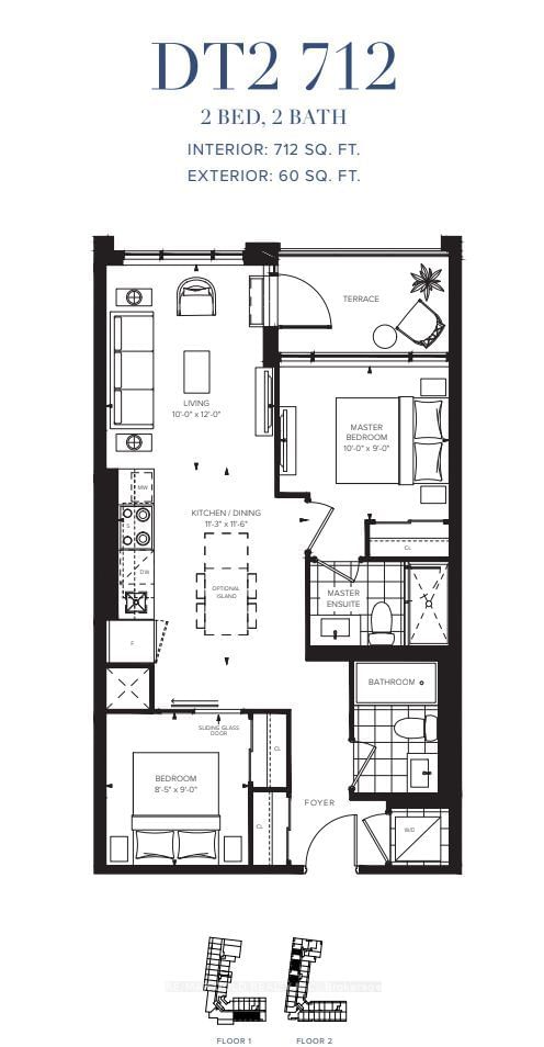 395 Dundas St W, unit 117 for rent