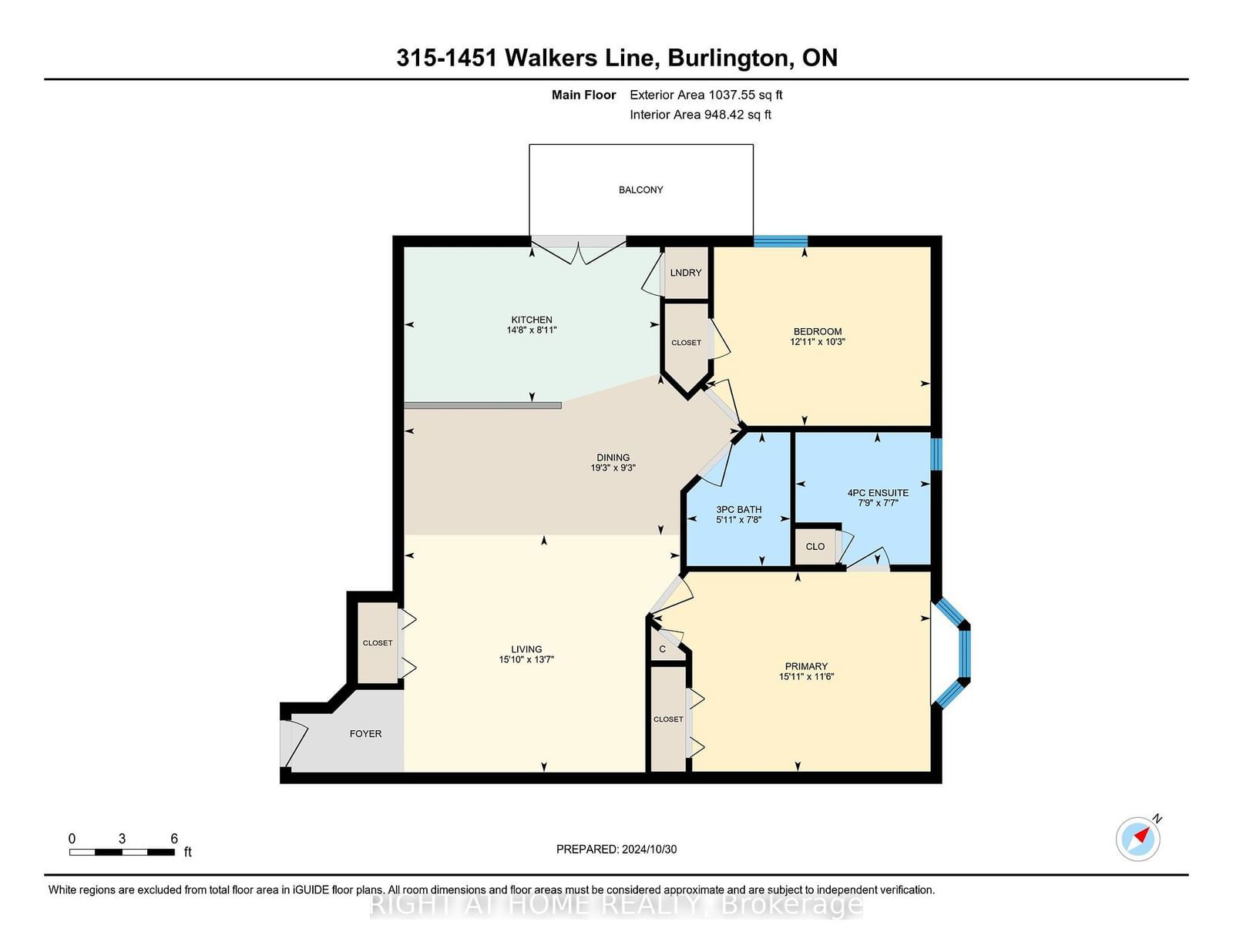 1451 Walker's Line, unit 315 for sale