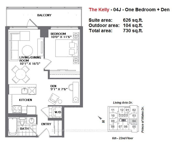 365 Prince Of Wales Dr, unit 1204 for rent