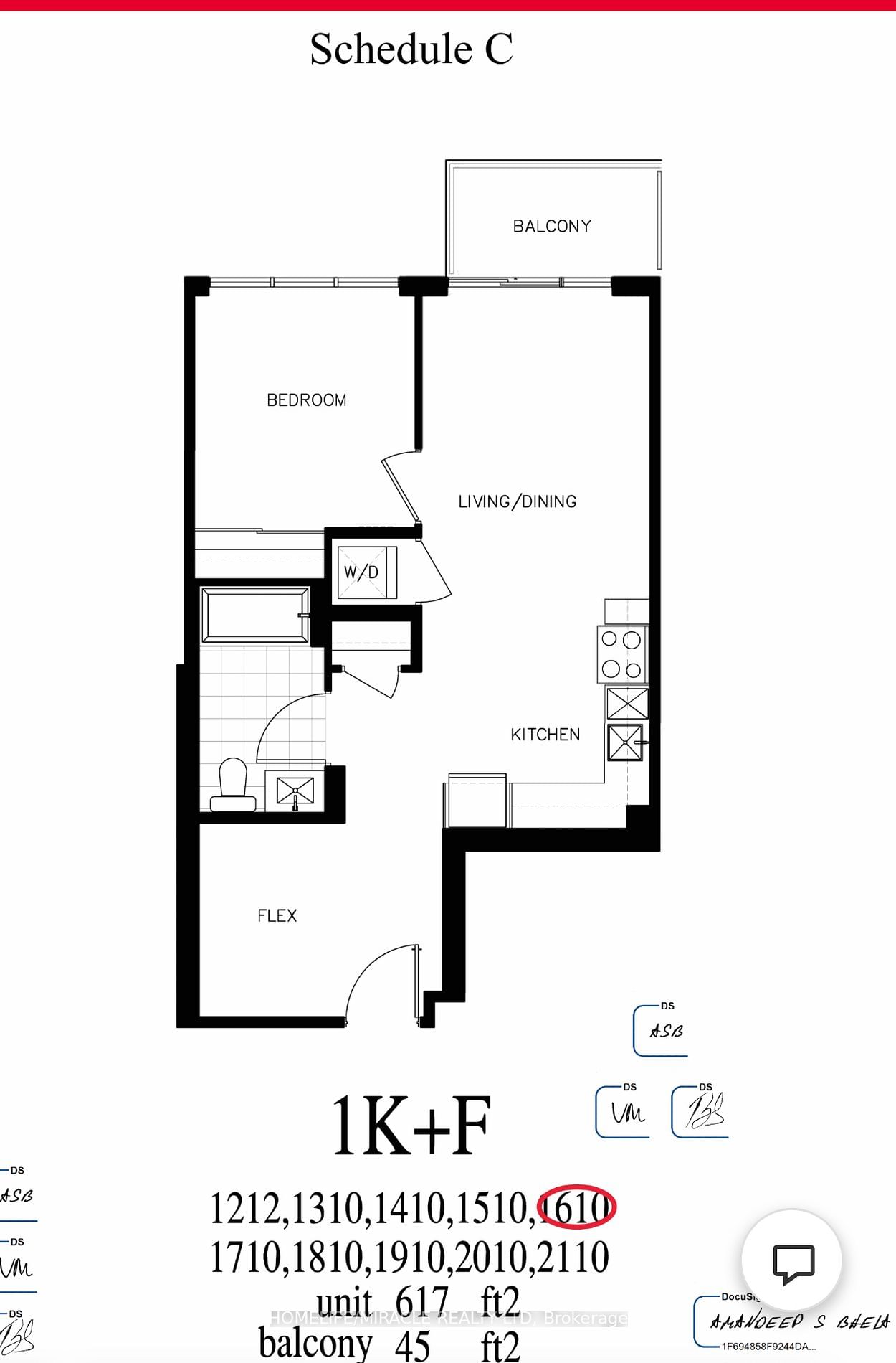 225 Malta Ave, unit 1610 for rent