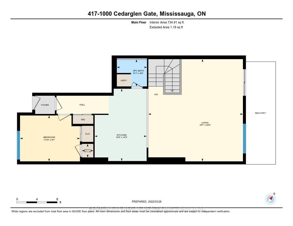 1000 Cedarglen Gate, unit 417 for rent