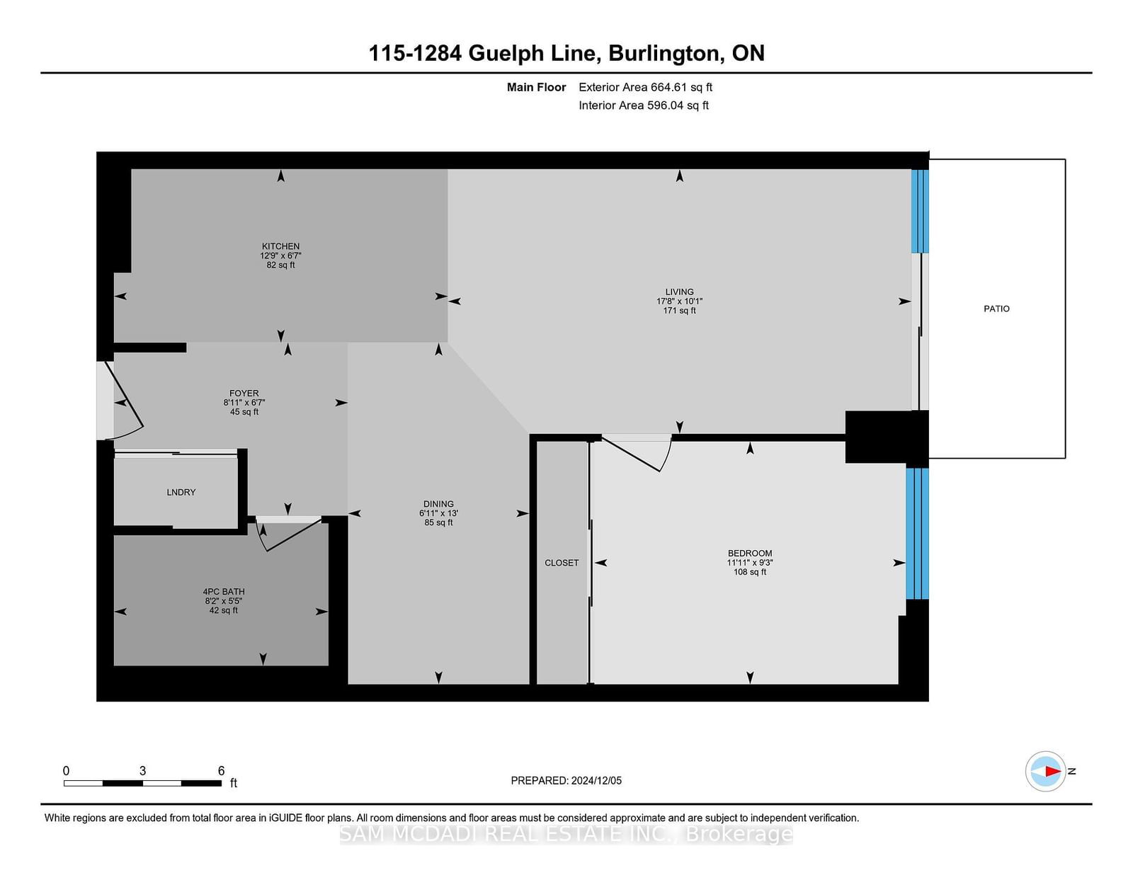 1284 Guelph Line, unit #115 for rent