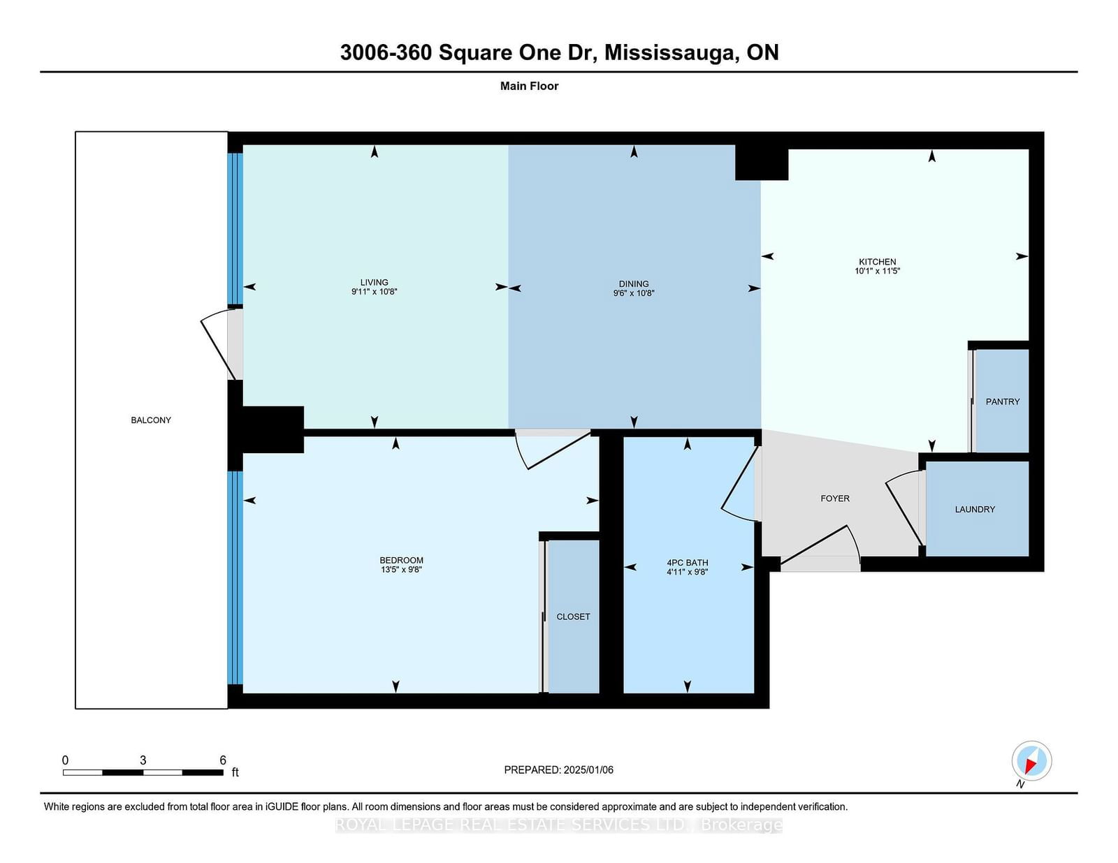 360 Square One Dr, unit 3006 for sale