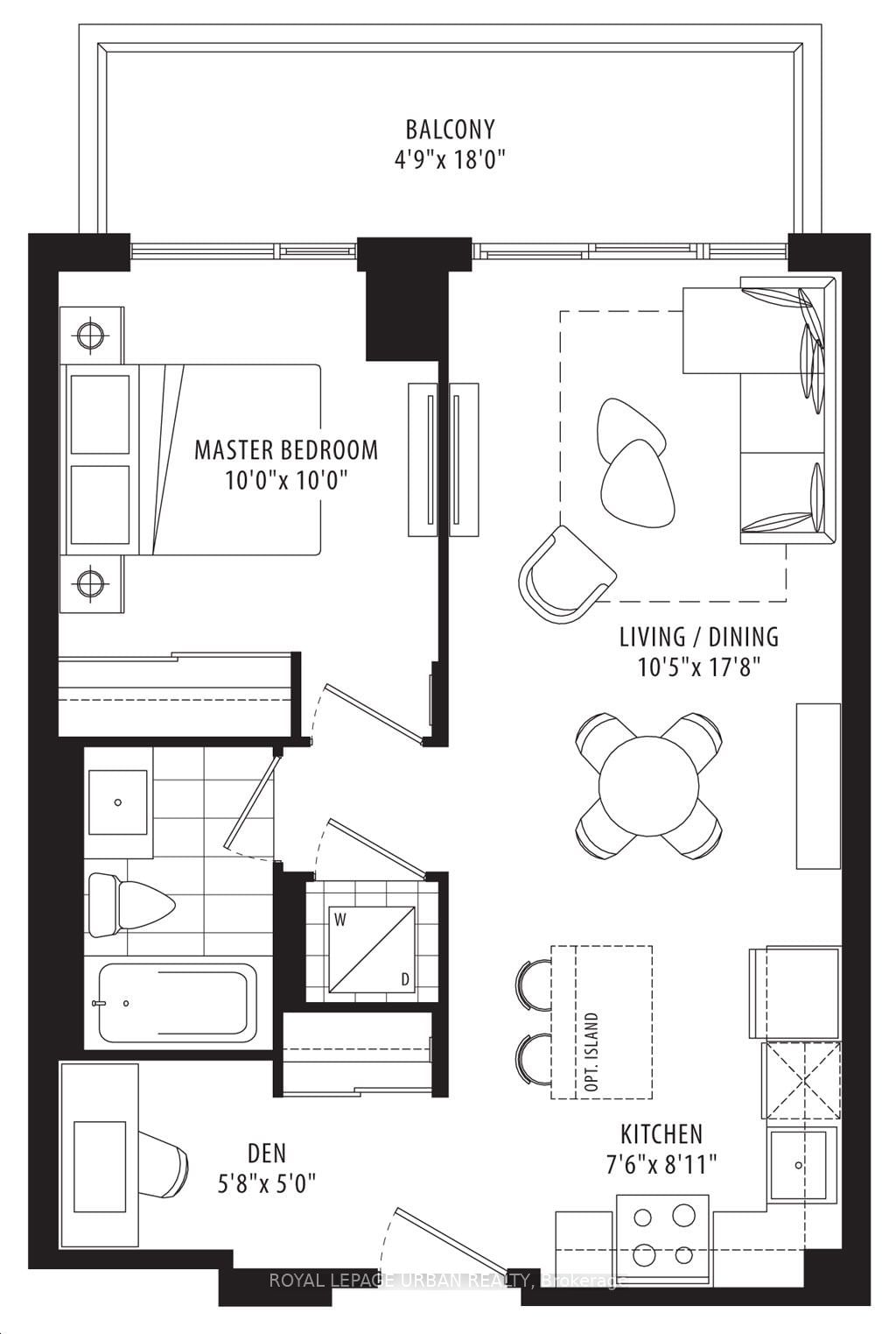 204 Burnhamthorpe Rd E, unit 1108 for rent