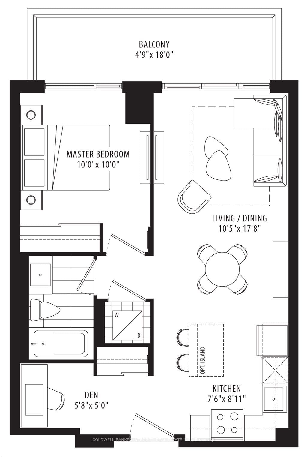 204 Burnhamthorpe Rd E, unit 1608 for rent