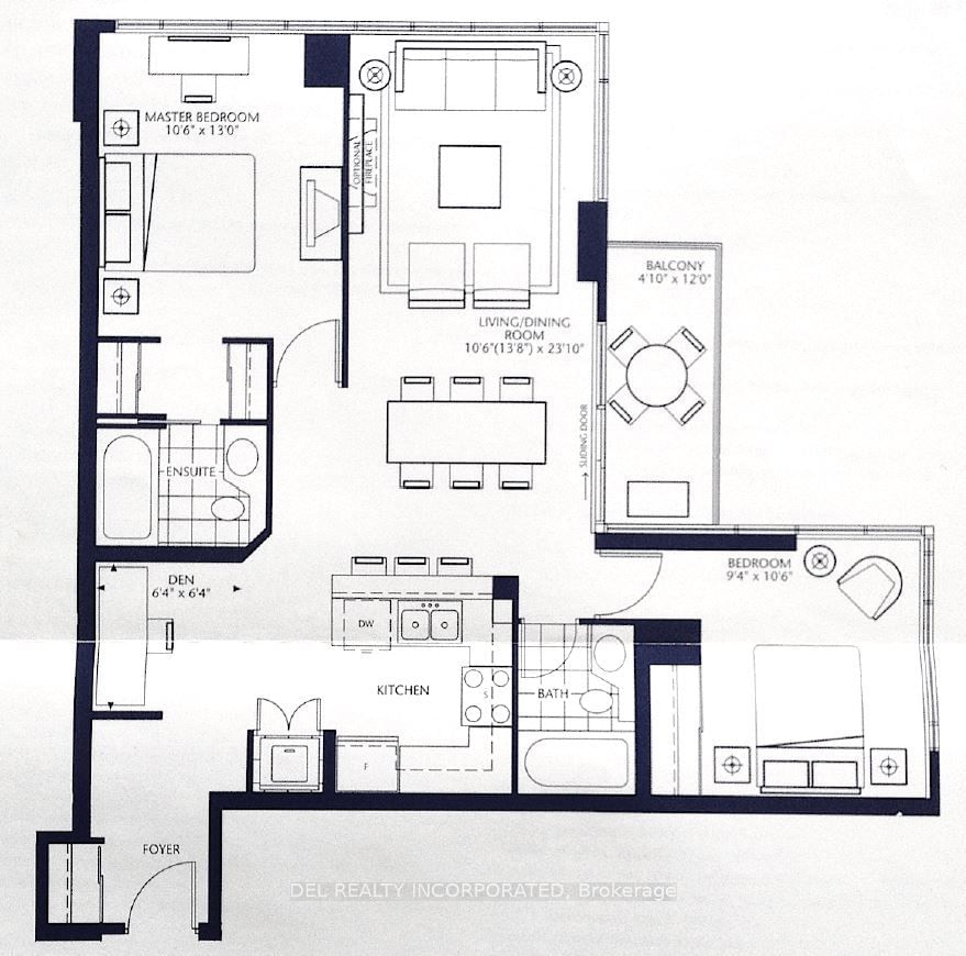 220 Burnhamthorpe Rd W, unit 2602 for rent