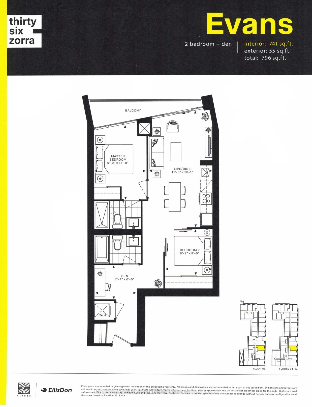 36 Zorra St, unit 523 for rent