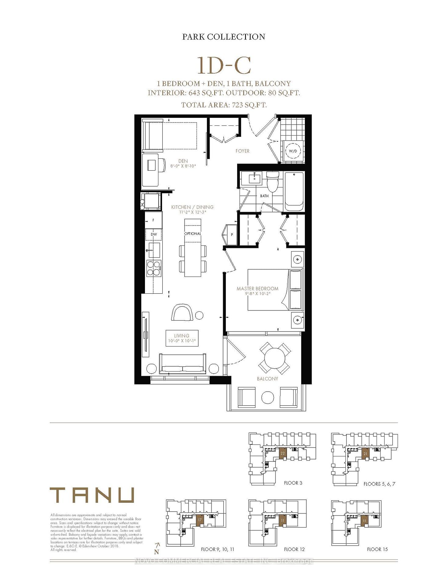 21 Park St E, unit 1511 for rent