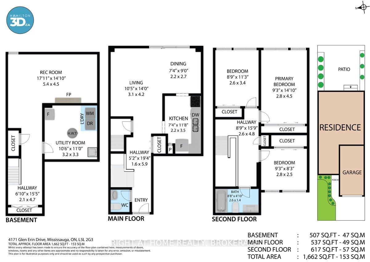 4171 Glen Erin Drive Townhomes, Mississauga, Toronto