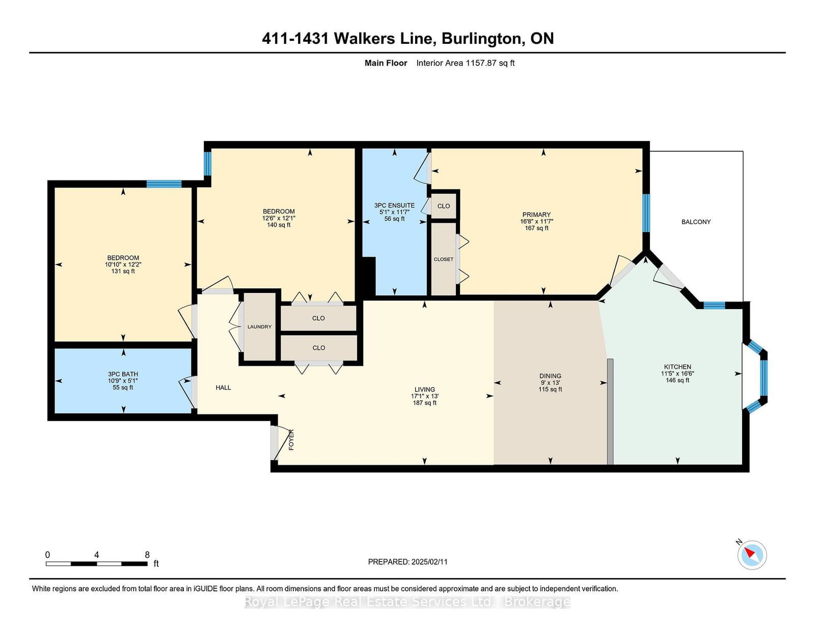 1431 Walkers Line, unit 411 for sale