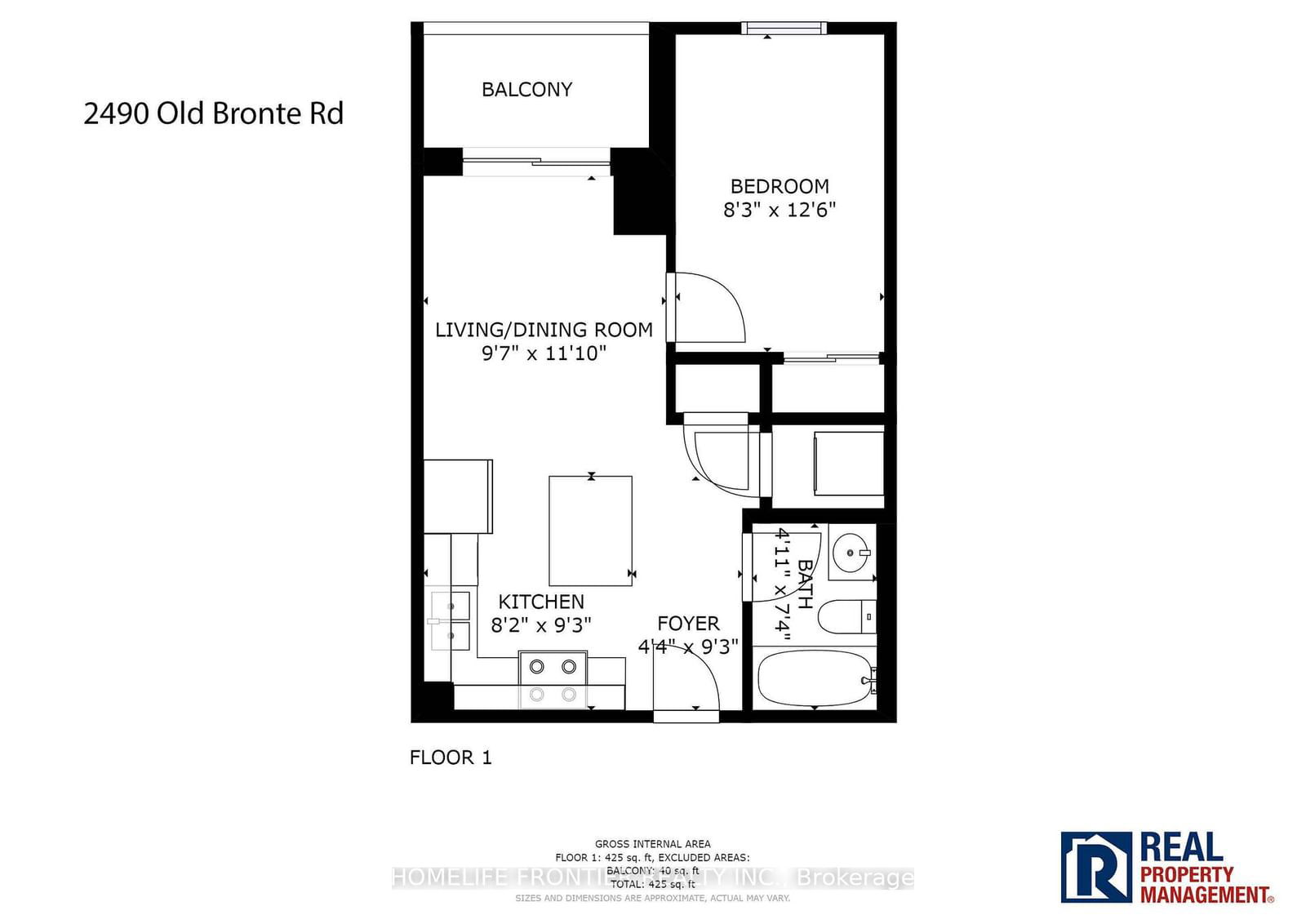 2490 Old Bronte Rd, unit 819 for rent